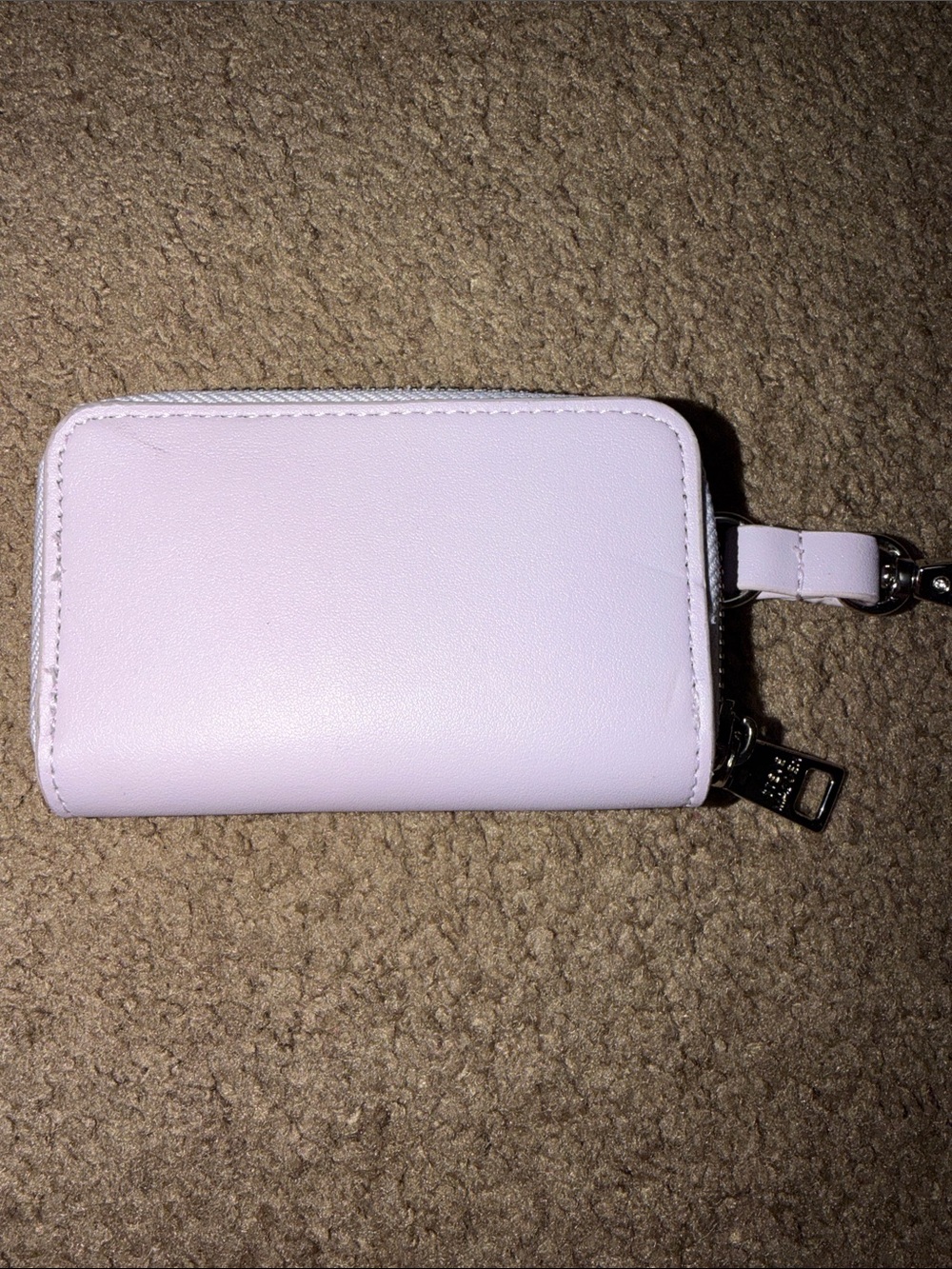 Steve Madden Pink Quilted Crossbody with Multicolor Logo Strap - Picture 6 of 8